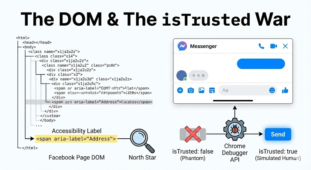 The DOM hellscape and the 'isTrusted' wall
